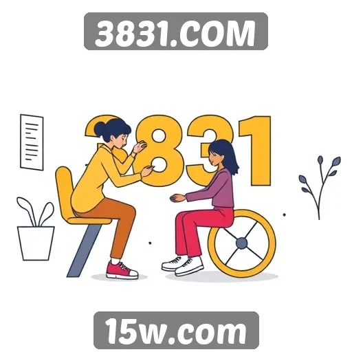 Acessibilidade e design do site 3831.COM
