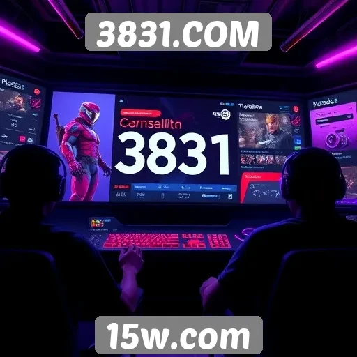 Interface do usuário no 3831.COM em 2025